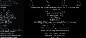 BTLDTW BlackMAX® Digital Torque Wrench