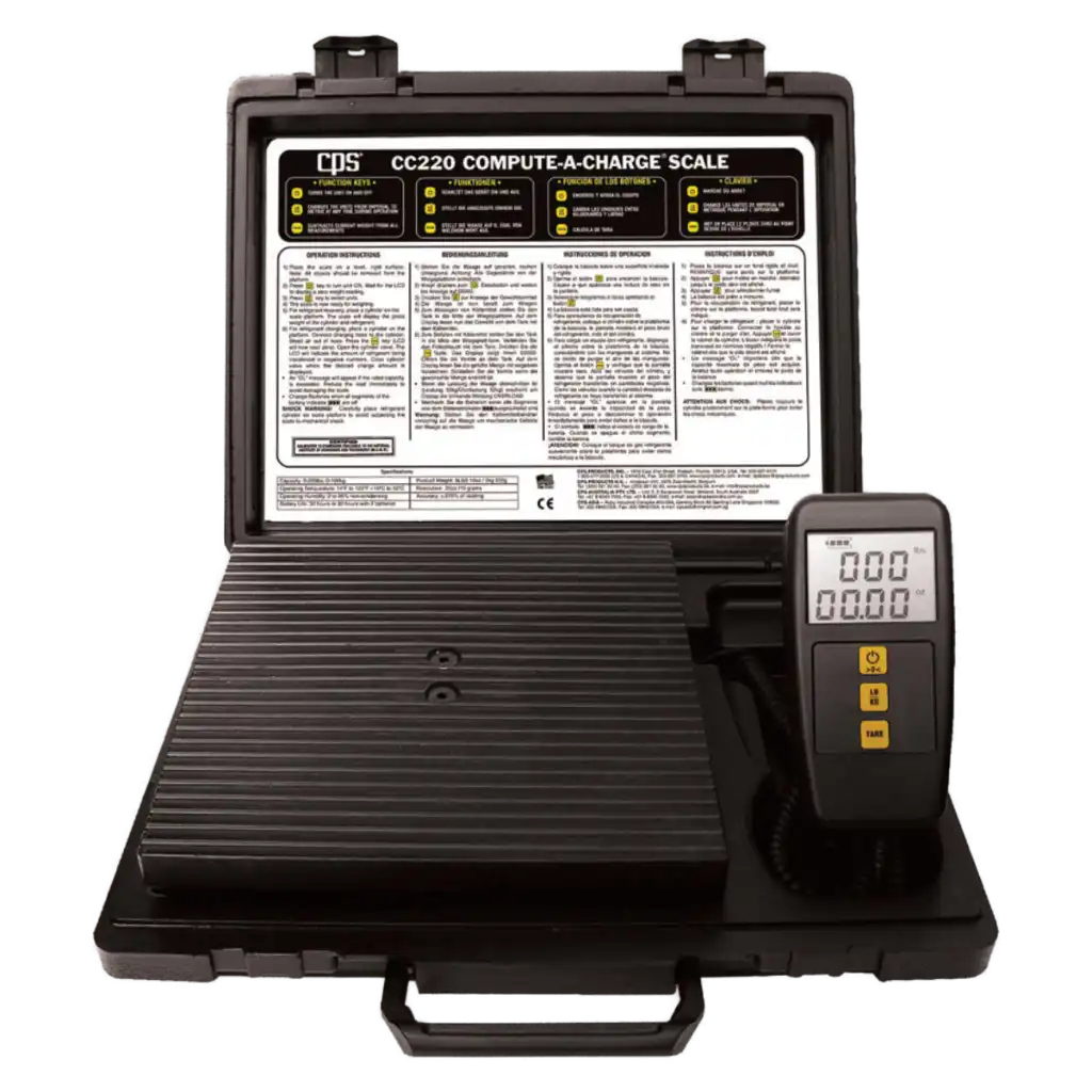 CC220 Compute-A-Charge Refrigerant Scales