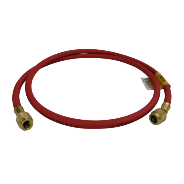 HS5R 1/4" SAE x 150cm Refrigerant Charging Hose Red