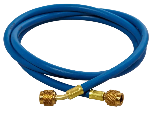 HS6B 1/4" SAE x 180cm Refrigerant Charging Hose Blue