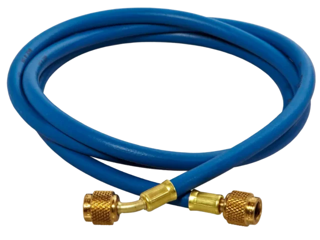 HS6B 1/4" SAE x 180cm Refrigerant Charging Hose Blue