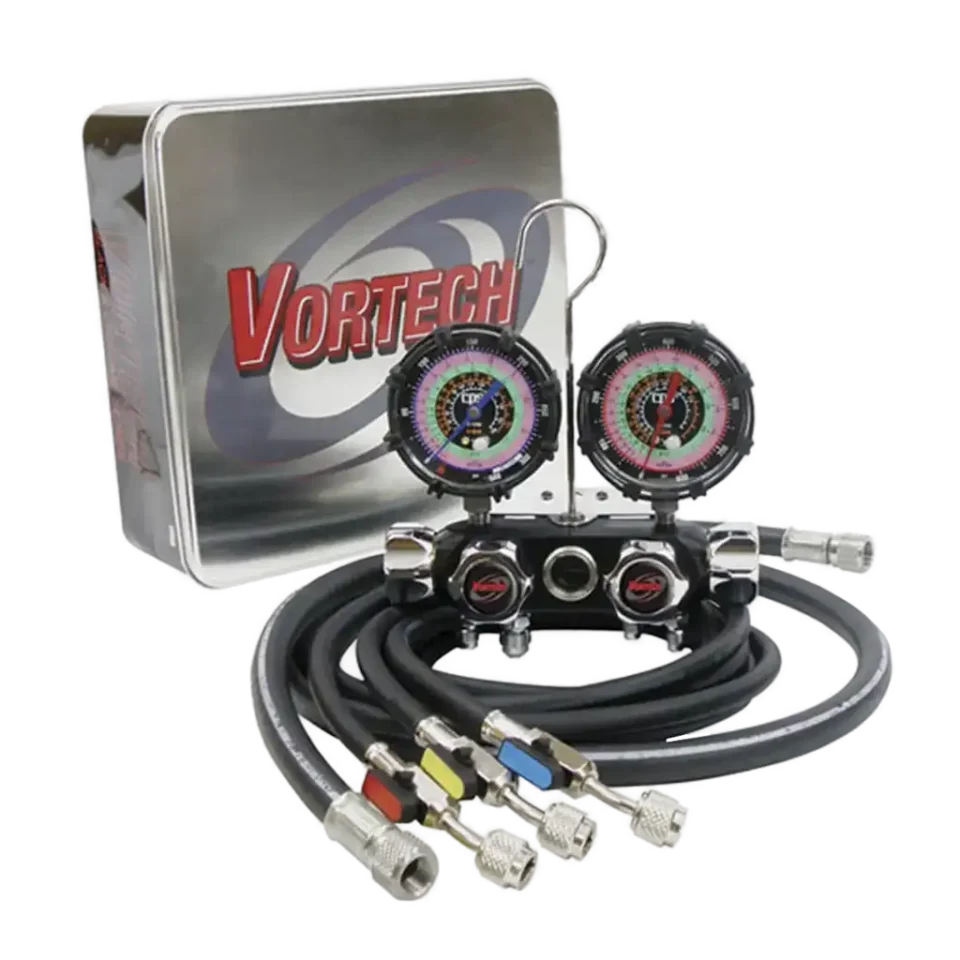 MV4H4P5EZ BlackMax 4 Valve Manifold Gauge Set